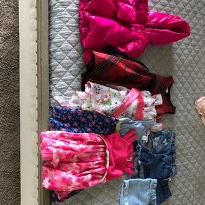 Assorted girls clothing sizes 4T to 6/7